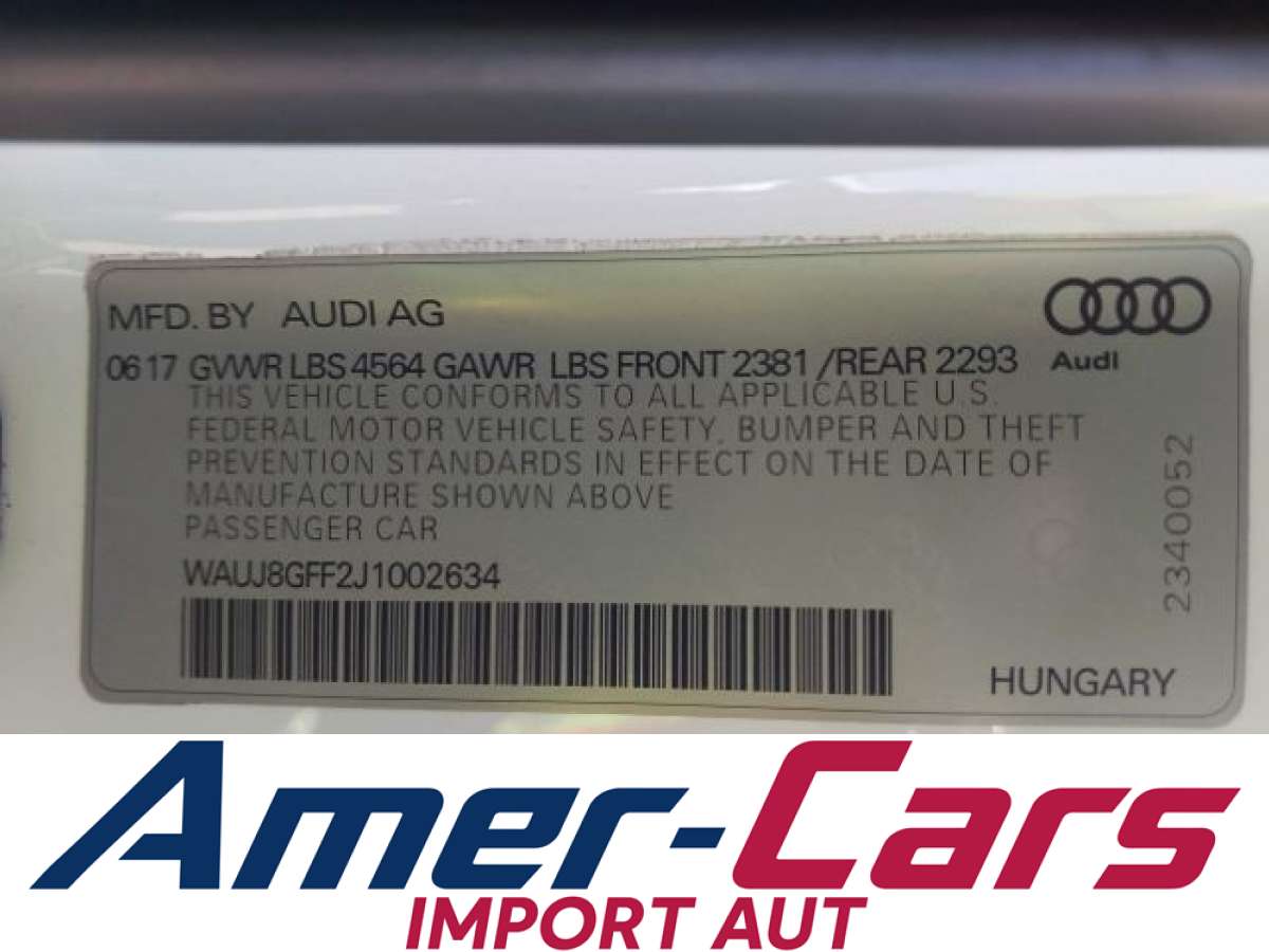 Audi A3 Limousine 2018 z USA — zdjęcie 9 z 21