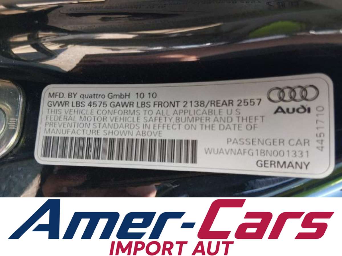 Audi R8 Spyder 2011 z USA — zdjęcie 9 z 16