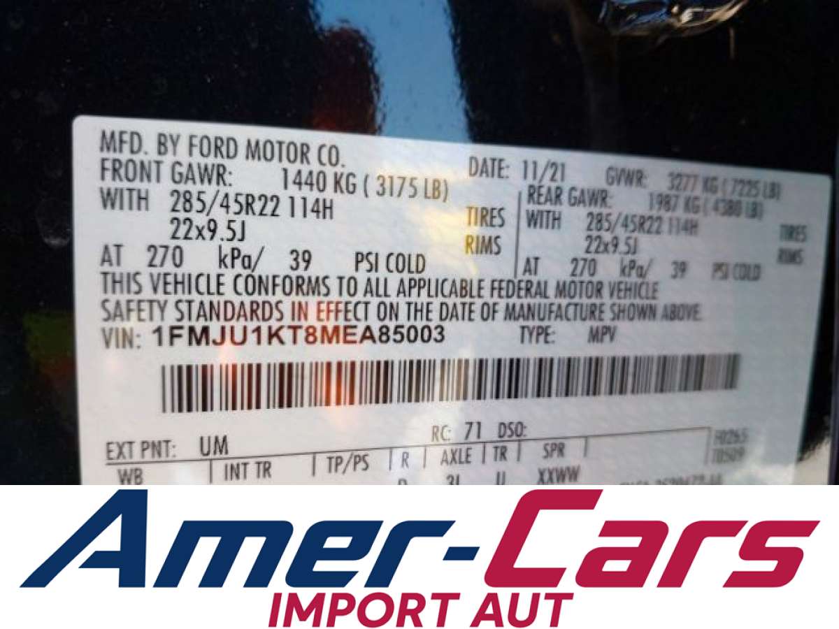 Ford Expedition 2021 z USA — zdjęcie 9 z 17