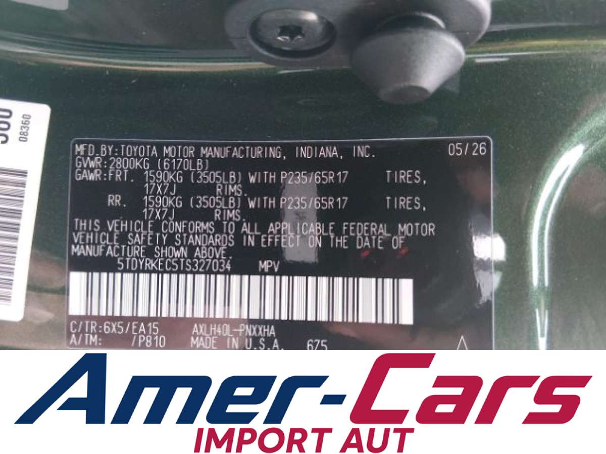 Toyota Sienna 2026 z USA — zdjęcie 9 z 16