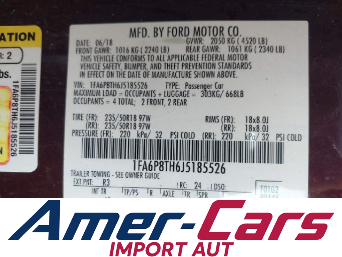 Ford Mustang 2018 z USA — zdjęcie 9 z 16