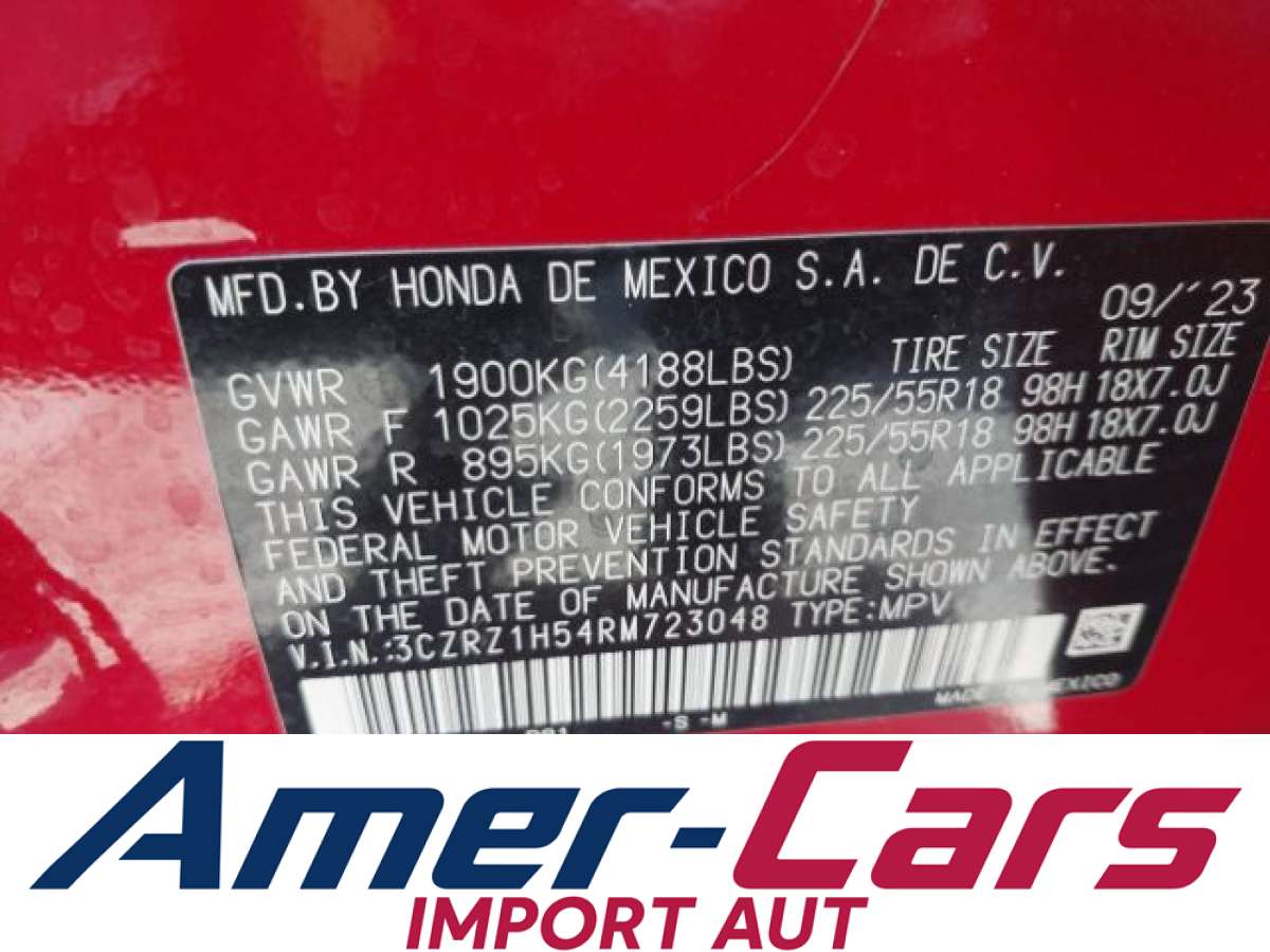 Honda HR-V 2024 z USA — zdjęcie 9 z 16